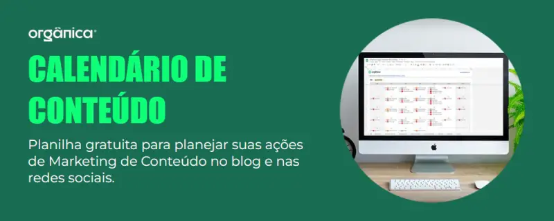 Calendário de Conteúdo